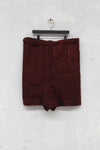 BORIS BIDJAN SABERI Plant-dyed drawstring shorts P21 F1506F-W